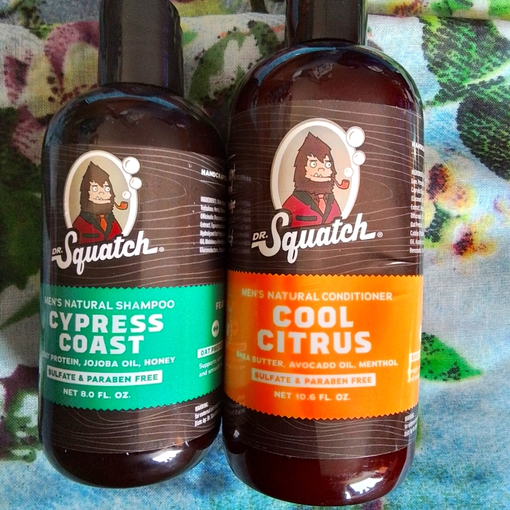 BNIP DR.SQUATCH NATURAL SHAMPOO & CONDITIONER